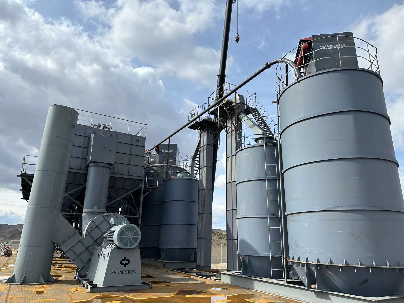 Системата за пневматична конвенция на Shandong успешно инсталирана в основен азиатски химически завод